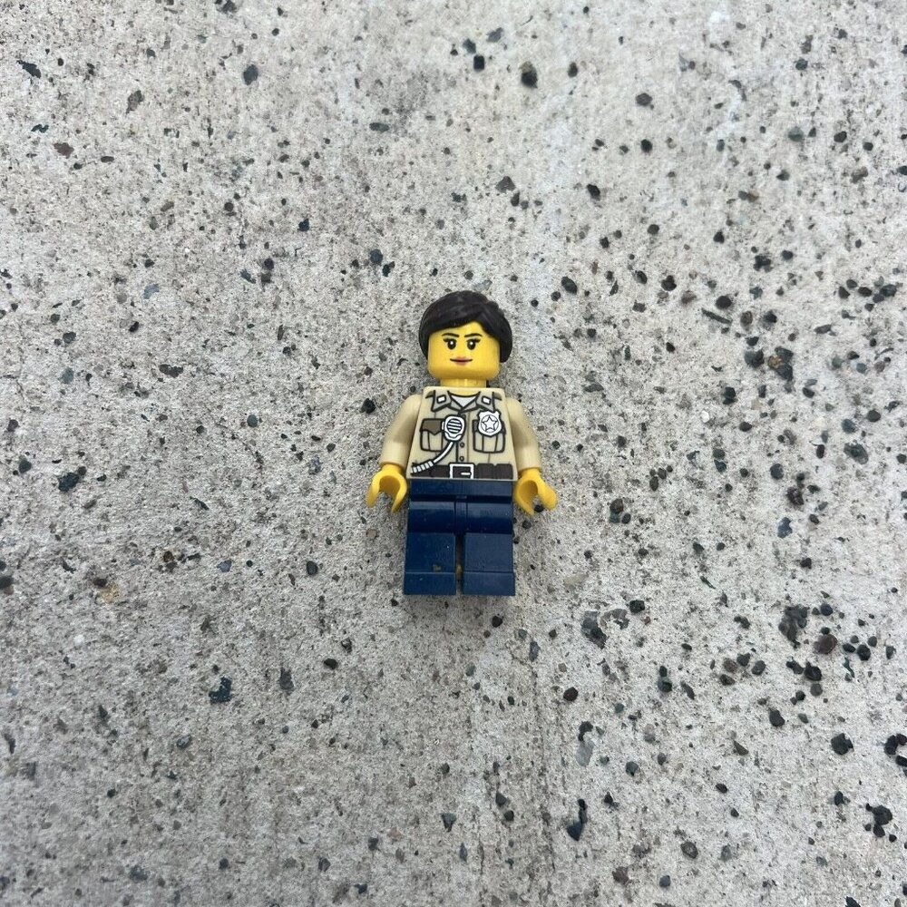 Lego Police Officer Swamp Police Sheriff Woman